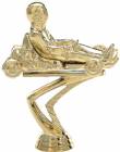 5 1/2" Go-Kart Gold Trophy Figure