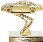 lot of 4  gold mustang car trophy parts PDU 353-G 