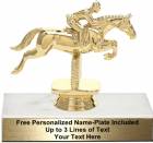4 1/4" Jumping Horse Trophy Kit