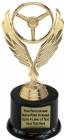 6 3/4" Winged Wheel Trophy Kit with Pedestal Base