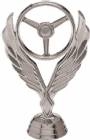 4 3/4" Winged Wheel Silver Trophy Figure