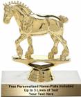 4 3/4" Draft Horse Trophy Kit