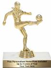 5 1/4" Soccer Kicker Female Trophy Kit