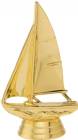 4" Sailboat Gold Trophy Figure