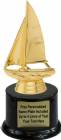 6" Sailboat Trophy Kit with Pedestal Base