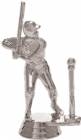 3 3/4" T-Ball Batter Male Silver Trophy Figure