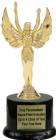 7 1/2" Victory Female Trophy Kit with Pedestal Base