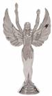 5 1/2" Victory Female Silver Trophy Figure