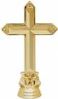 5 5/8" Large Cross Gold Trophy Figure