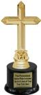 7 3/4" Large Cross Trophy Kit with Pedestal Base