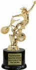 7 7/8" Bicycle BMX Dirt Bike Trophy Kit with Pedestal Base