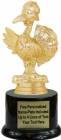 6" Comic Turkey Trophy Kit with Pedestal Base