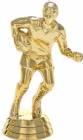 4" Rugby Male Gold Trophy Figure
