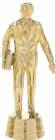 4" Salesman Gold Trophy Figure