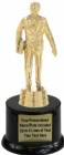 6" Salesman Trophy Kit with Pedestal Base