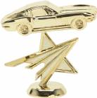 4" Corvette Star Gold Trophy Figure