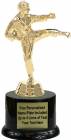 6 1/4" Karate Male Trophy Kit with Pedestal Base