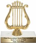 5" Music Lyre Trophy Kit