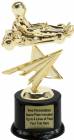 7 1/2" Go-Kart Star Trophy Kit with Pedestal Base