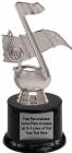 6 1/4" Music Note Trophy Kit with Pedestal Base