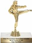 5" Karate Female Trophy Kit