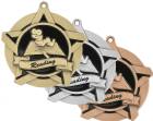 2 1/4" Super Star Series Reading Medal