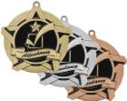 2 1/4" Super Star Series Attendance Medal