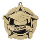 2 1/4" Super Star Series Graduate Medal