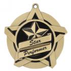 2 1/4" Super Star Series Star Performer Medal