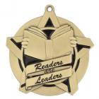2 1/4" Super Star Series Readers are Leaders Medal