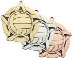 2 1/4" Super Star Series Volleyball Award Medal