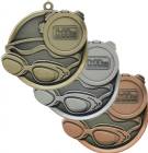 Swimming Mega Series Medal 2 1/4"