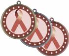 Brown Ribbon Awareness 2 1/4" Award Medal