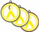Yellow Ribbon Awareness 2 1/4