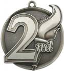 2nd Place Mega Series Medal 2 1/4"