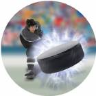 Hockey 3D Graphic 2" Insert