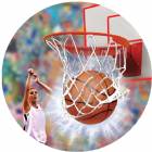 Basketball Female 3D Graphic 2" Insert