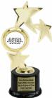 10" Spinning Insert Holder Trophy Kit with Pedestal Base