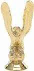 4 3/8" Eagle Gold Trophy Figure