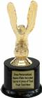 6 3/8" Eagle Trophy Kit with Pedestal Base