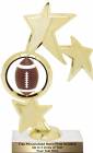 8 3/4" Football Spinner Trophy Kit