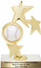 8 3/4" Baseball Spinner Trophy Kit