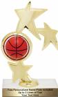 8 3/4" Basketball Spinner Trophy Kit