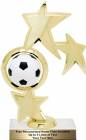 8 3/4" Soccer Spinner Trophy Kit