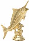 4 1/2" Marlin Trophy Figure Gold