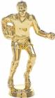 3 1/4" Male Rugby Gold Trophy Figure