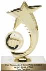 6 3/4" Karate Shooting Star Spinning Trophy Kit