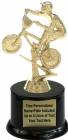 6 3/4" BMX Bike Trophy Kit with Pedestal Base