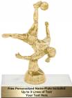 6 1/4" Action Soccer Female Trophy Kit