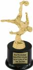 7 1/2" Action Soccer Male Trophy Kit with Pedestal Base